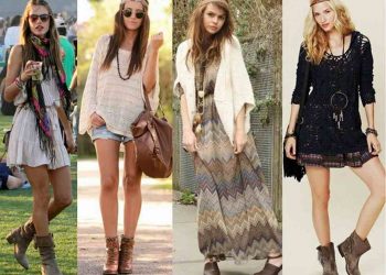 Hình ảnh minh họa cho phong cách thời trang Hippie