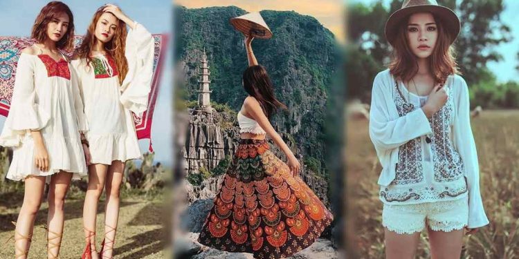 Một số phong cách phố đồ Bohemian hot nhất hiện nay