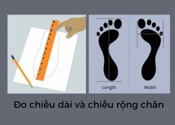 Một số lưu khi đo size giày