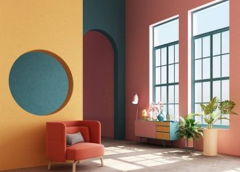 Màu sắc trong phong cách Retro được kết hợp như thế nào?